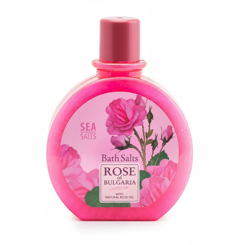 Сіль для ванни Rose of Bulgaria з трояндовою олією від BioFresh 360 г