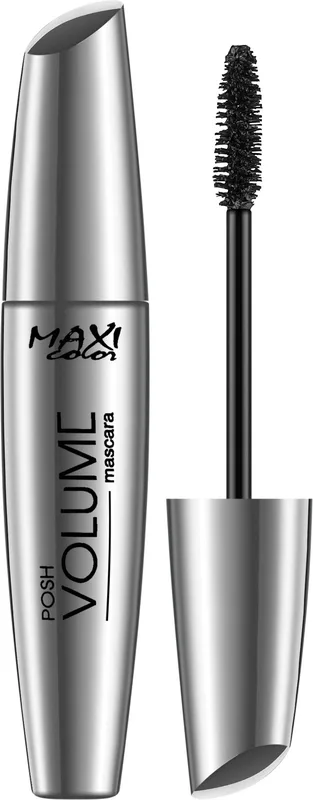 Туш для вій MAXI color Posh Volume Mascara чорна 15 мл