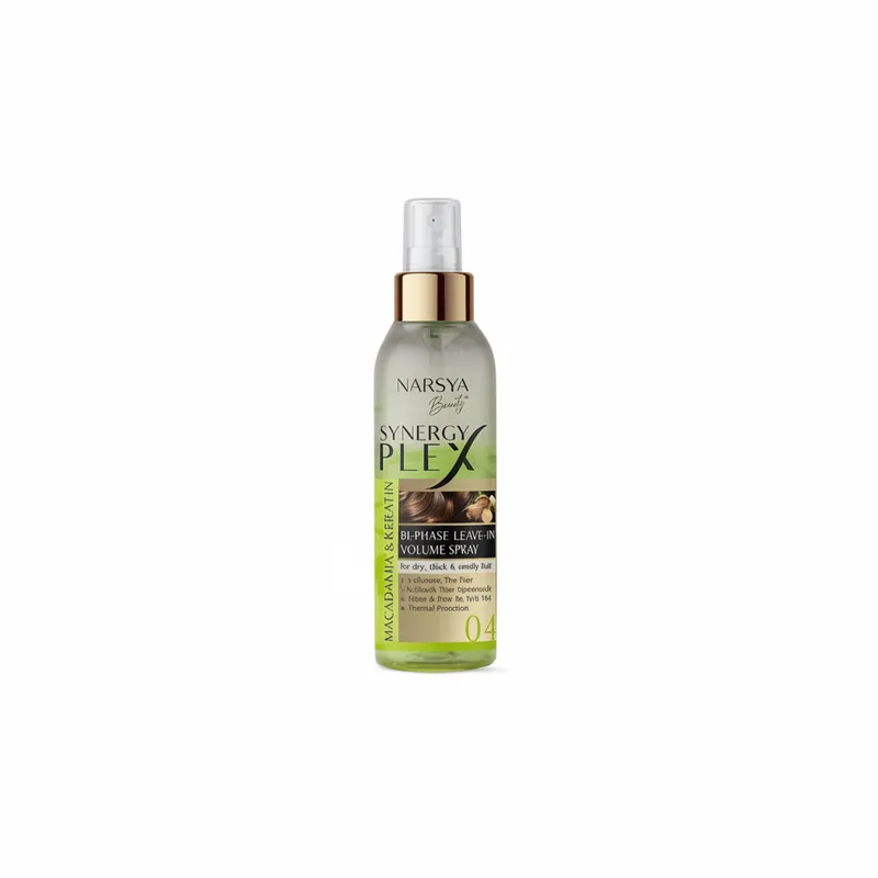Двофазний незмивний кондиціонер-спрей Macadamia & Keratin від Arsy Cosmetics 150 мл
