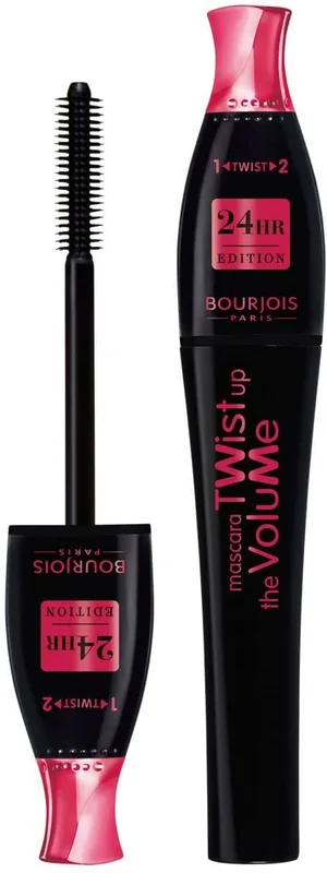 Туш для вій Bourjois Twist Up The Volume 24 HR Чорна 8 мл