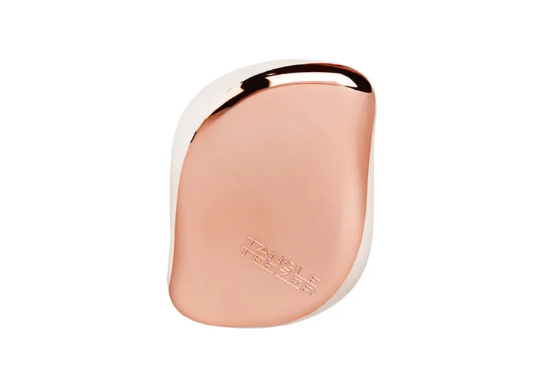 Щітка для волосся з кришечкою TANGLE TEEZER Compact Rose Gold Ivary