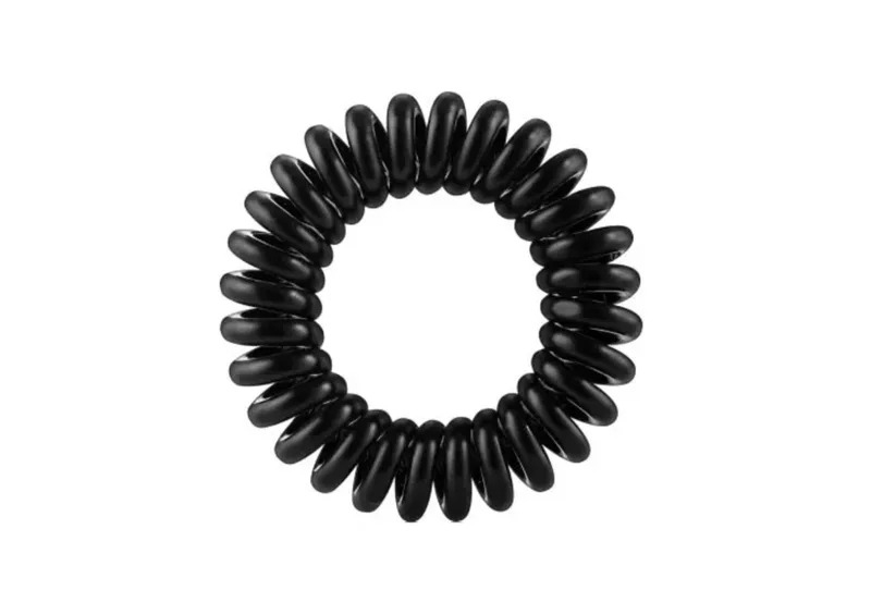 Резинка-браслет для сильної фіксації густого волосся INVISIBOBBLE Power True Black 3 штуки