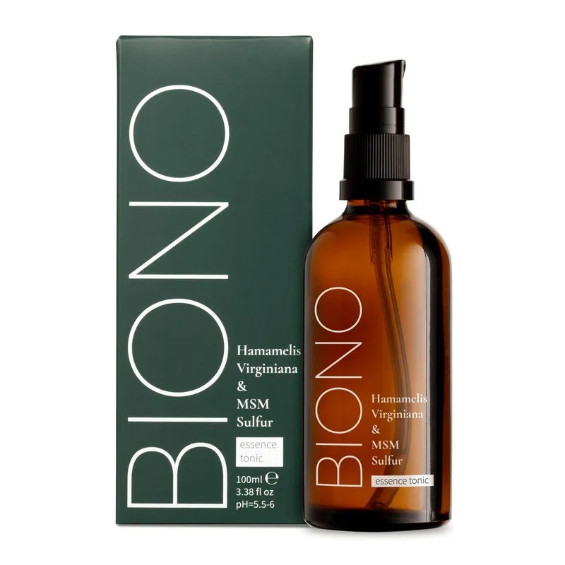 Tonic essence with witch hazel hydrolate and organic sulfur
