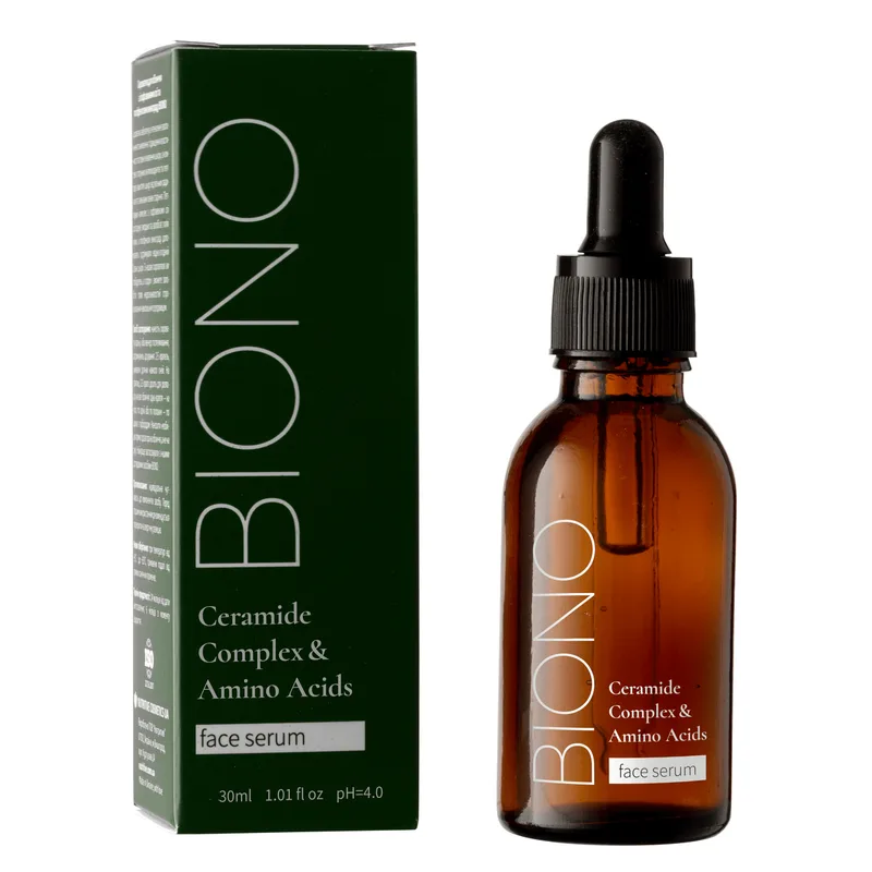 Освітлююча сироватка для обличчя Biono Ceramide Complex&Amino Acids, 30 мл (BN_SR_CCA_30)