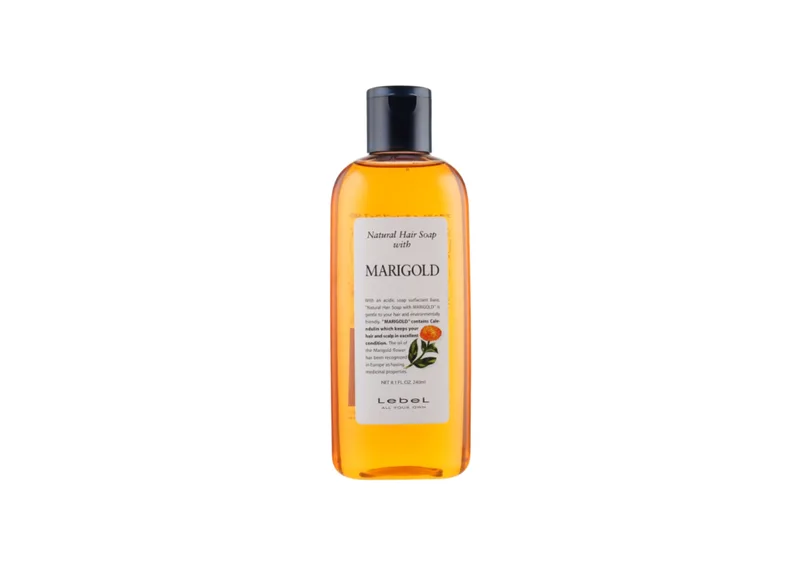 Шампунь для жирної шкіри голови з екстрактом календули LEBEL Natural Hair Soap with Marigold Shampoo 240 мл