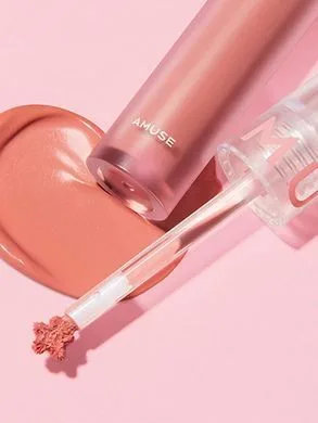Amuse Soft Cream Cheek – кремові рум'яна 02 Pink Toast