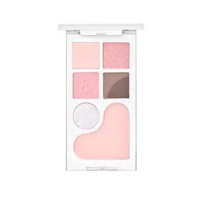 rom&nd BARE LAYER PALETTE – палетка для очей та обличчя 02 STRAWBERRY MOOD