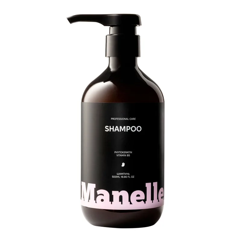 Шампунь безсульфатний Manelle Рrofessional care - phytokeratin vitamin B5