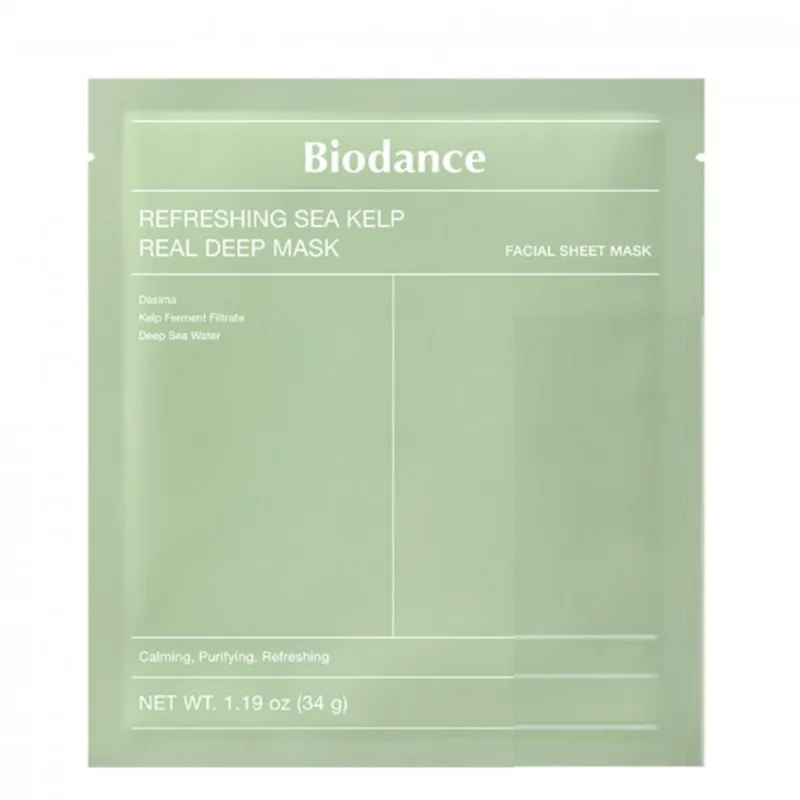 Biodance Refreshing Sea Kelp Real Deep Mask — Заспокійлива гідрогелева маска