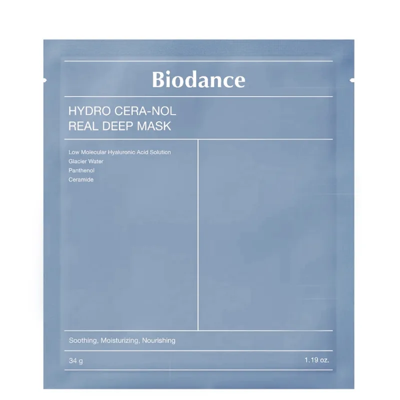 Biodance Hydro Cera-Nol Real Deep Mask — Гідрогелева маска з церамідами від сухості