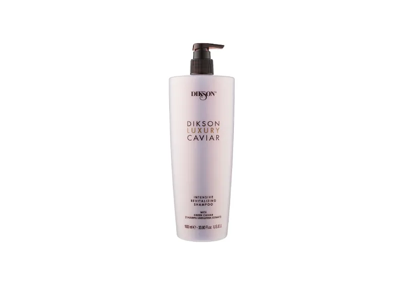 Ревіталізуючий шампунь з олігопептидами DIKSON Luxury Caviar Shampoo 1000 мл