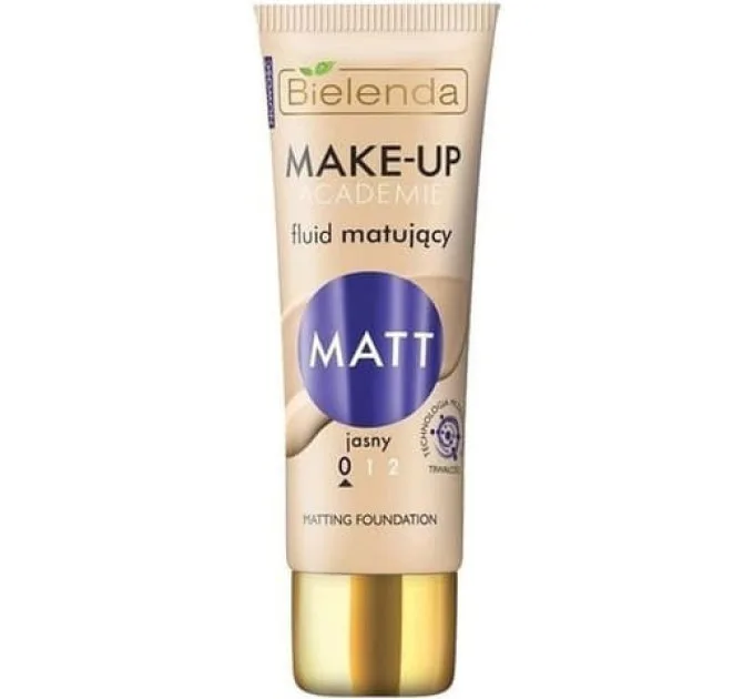 Матувальний тональний крем "світлий" - Make-Up Academie