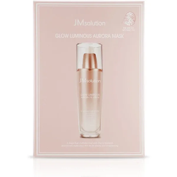 JM solution Glow Luminous Aurora Mask - Тканинна маска для сяйва шкіри