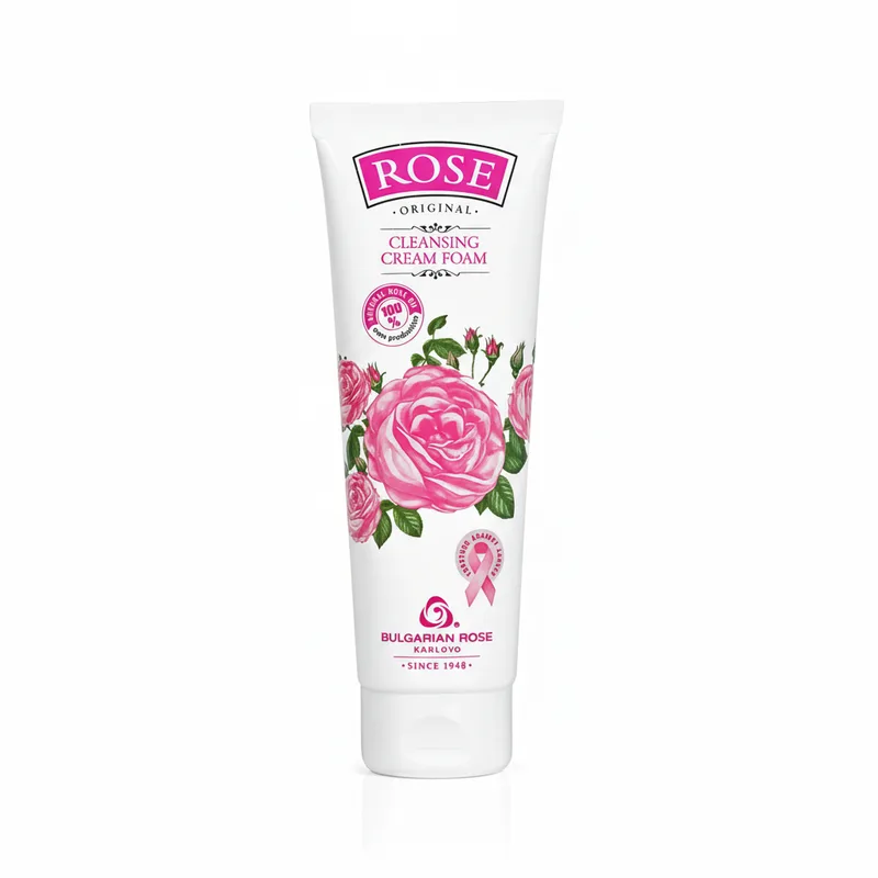 Очищувальна крем-пінка з трояндовою олією Rose Original від Bulgarian Rose 125 мл
