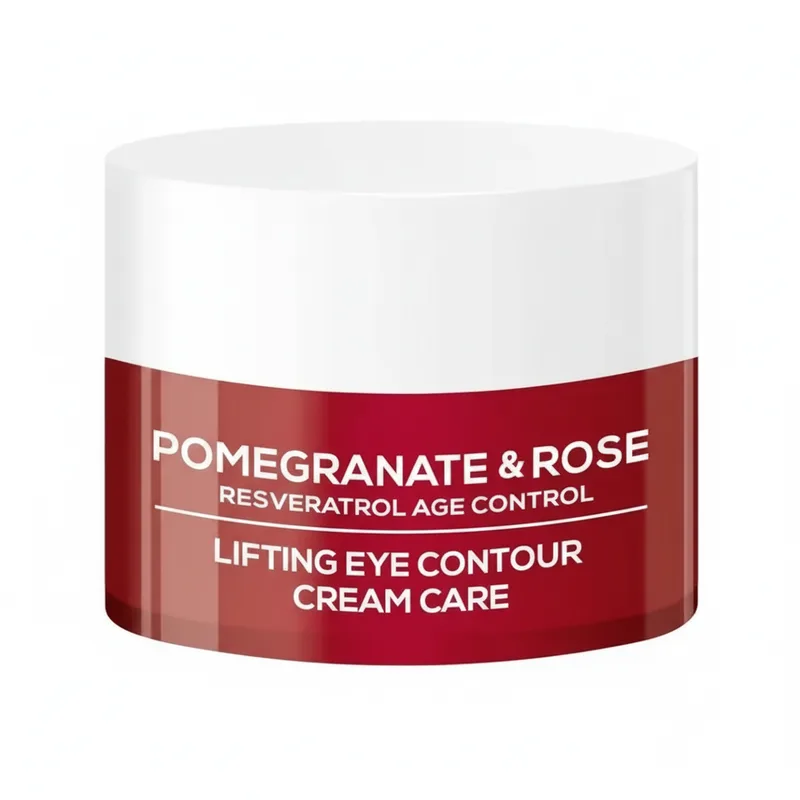 Крем-ліфтинг для шкіри навколо очей Via Natural Pomegranate & Rose від BioFresh 25 мл