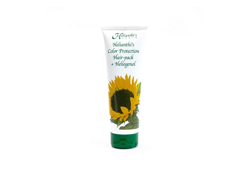Маска-бальзам для захисту кольору фарбованого волосся Orising Helianthi’s Color Protection Hair-Pack + Heliogenol