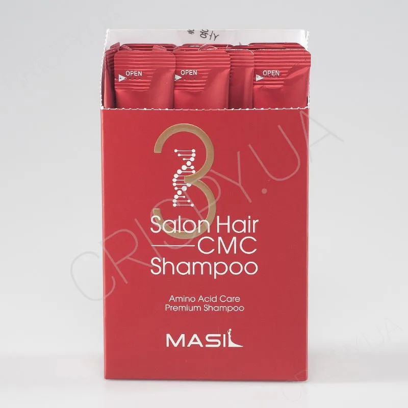 Міні-версії шампуню проти випадіння волосся з амінокислотами Masil 3 Salon Hair CMC Shampoo - Мініатюри корейської косметики оптом