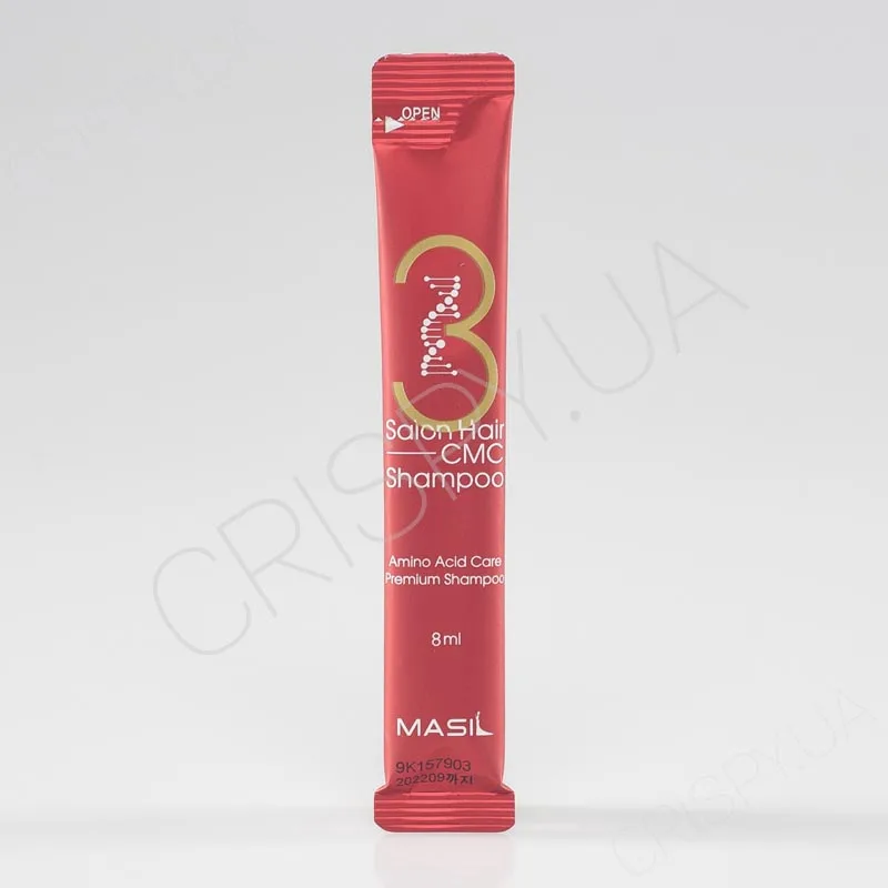 Пробник шампуню з амінокислотами проти випадіння волосся Masil 3 Salon Hair CMC Shampoo - Пробники корейської косметики оптом в роздріб
