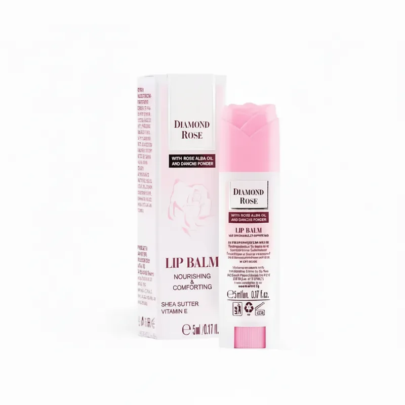 Живильний бальзам для губ Diamond Rose з олією білої троянди від BioFresh 5 мл