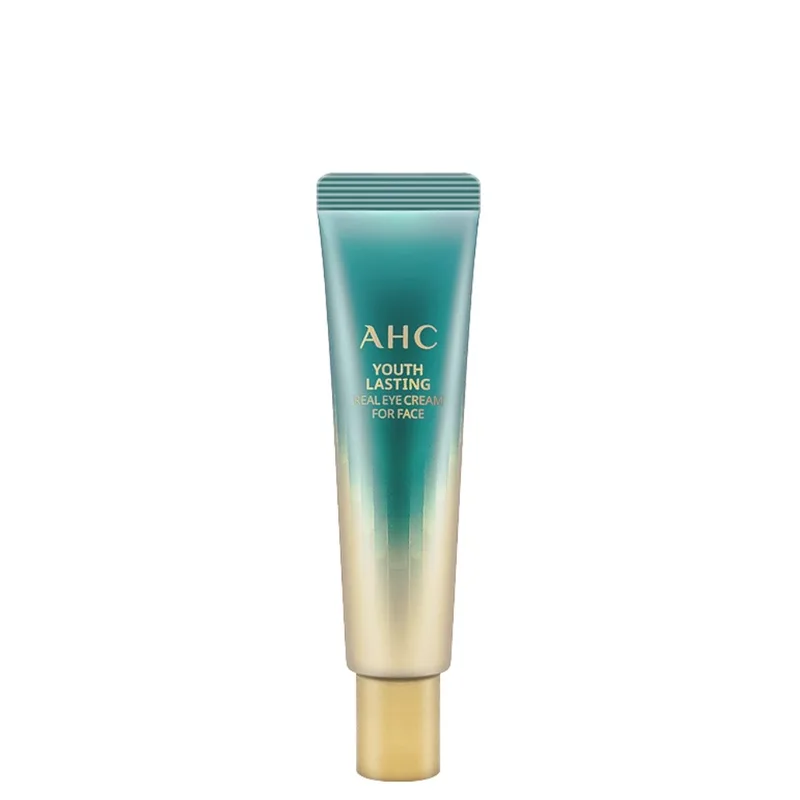 AHC Youth Lasting Real Eye Cream 12 мл — Антивіковий крем для зони навколо очей з колагеном та амінокислотами (міні)