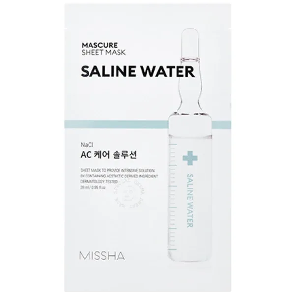 MISSHA Mascure Saline Water Solution Sheet Mask - Тканинна маска з солоною водою