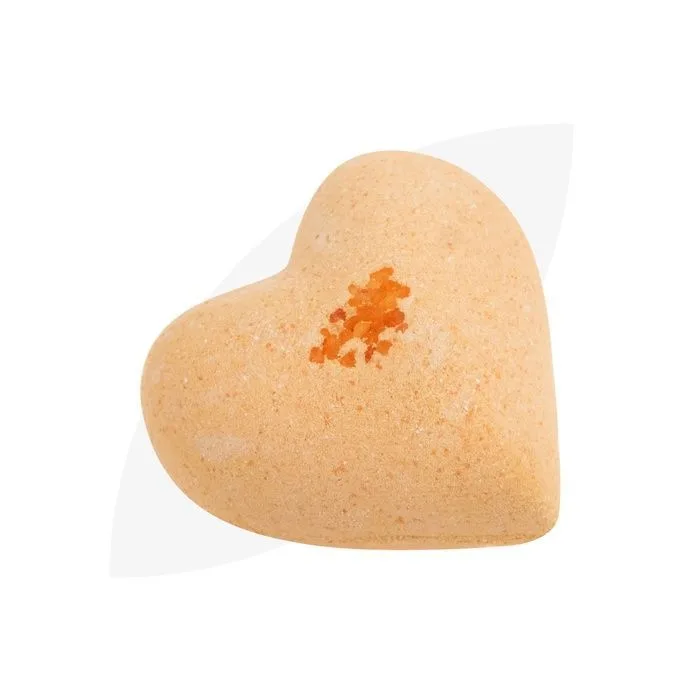Бомбочка-серце для ванни "Orange romantic" 150 г