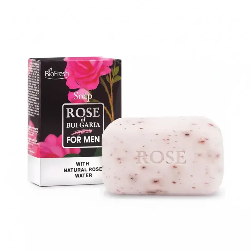 Чоловіче крем-мило з трояндовою водою Rose of Bulgaria від BioFresh 100 г