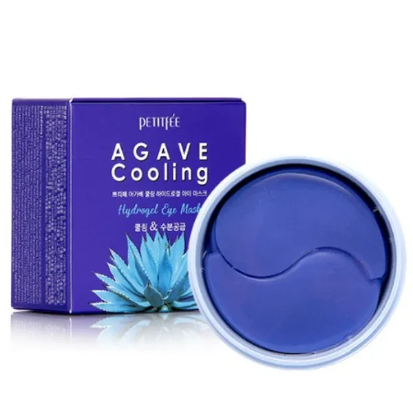 Petitfee&Koelf Agave Cooling Hydrogel Eye Mask - Гідрогелеві охолоджуючі патчі з агавою