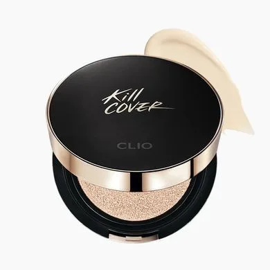 Clio Kill Cover Fixer Cushion – стійкий тональний кушон + запаска (03 Linen)