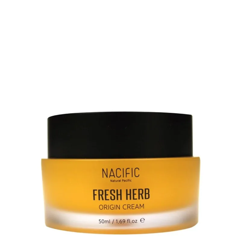 Nacific Fresh Herb Origin Cream 50 мл — Поживний крем для обличчя з оліями та рослинними екстрактами