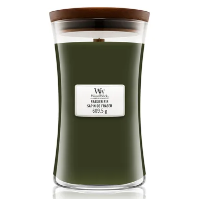 Ароматична свічка з ароматом свіжозрізаної ялини WOODWICK Large Frasier Fir — вага 609 г