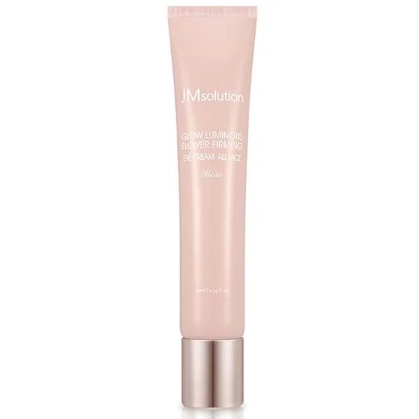JM solution Glow Luminous Flower Firming Eye Cream All Face Rose - Крем для повік і обличчя з екстрактом троянди