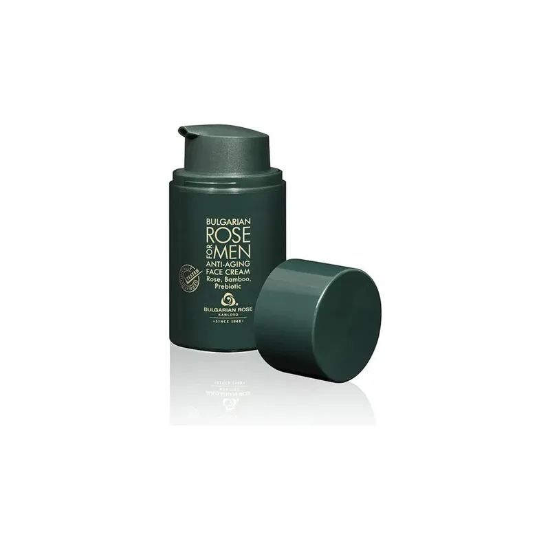 Чоловічий антивіковий крем Bulgarian Rose For MEN з трояндовою олією 50 мл