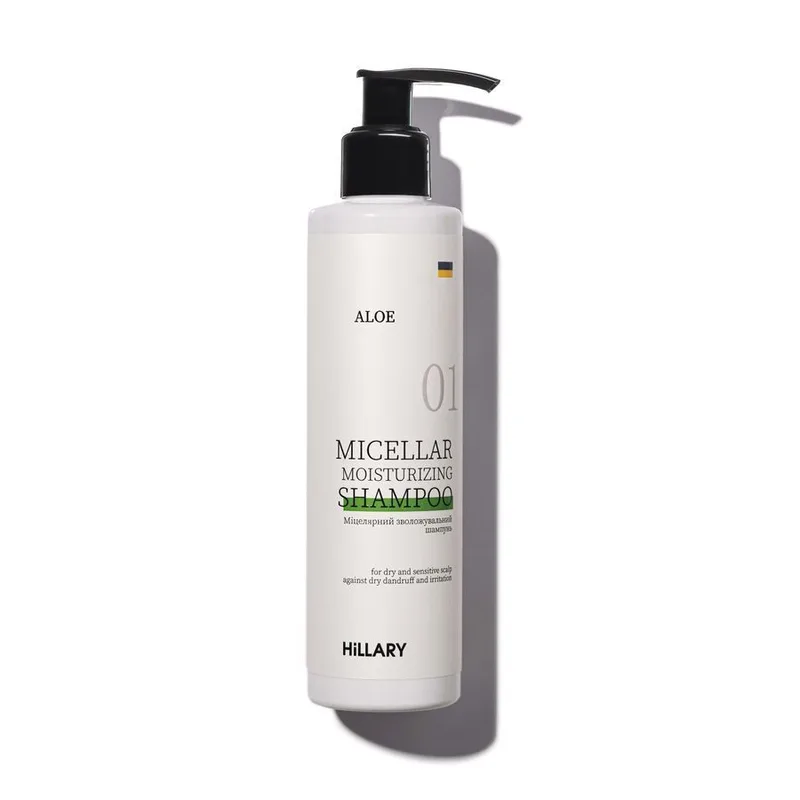Міцелярний зволожувальний шампунь Aloe Hillary Aloe Micellar Moisturizing Shampoo