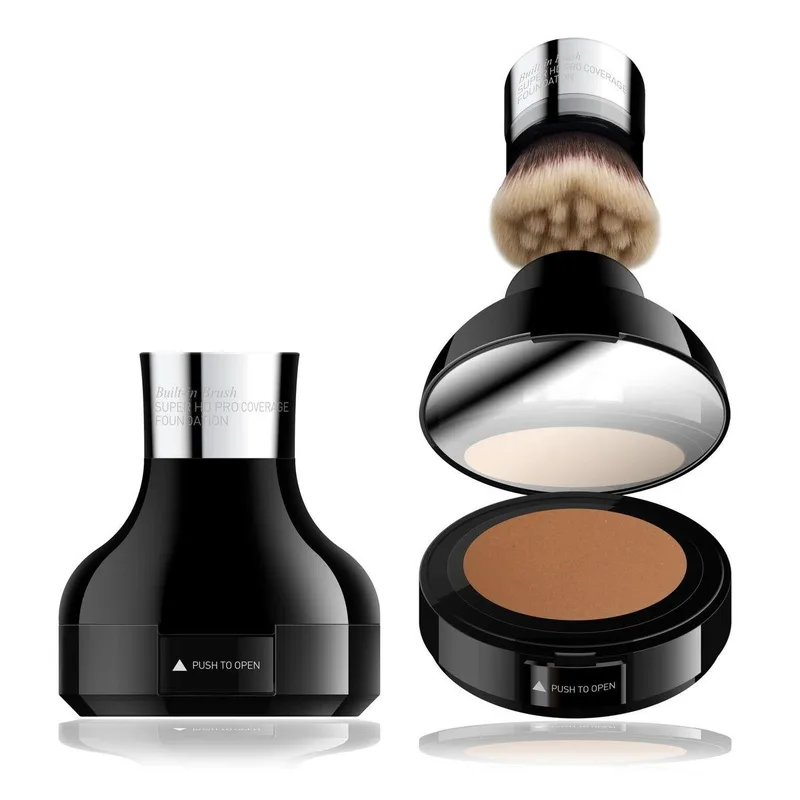 Тональная основа c кистью Cailyn BUILT-IN BRUSH SUPER HD PRO COVERAGE FOUNDATION