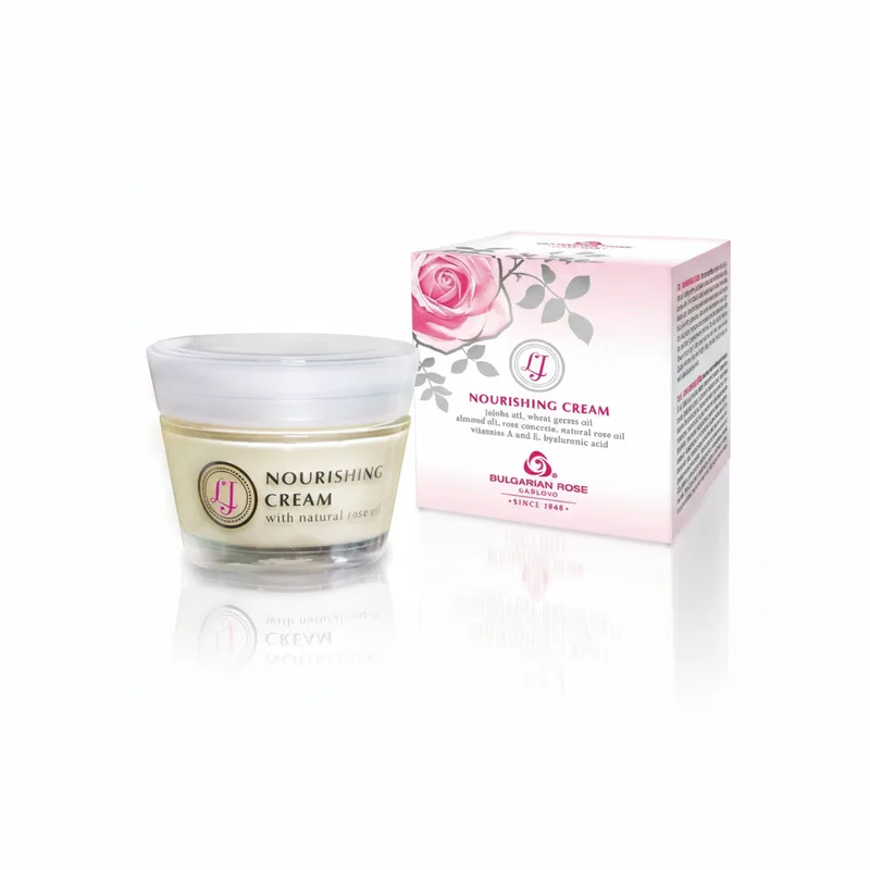 Живильний крем із трояндовою олією Lady's Joy від Bulgarian Rose 50 мл