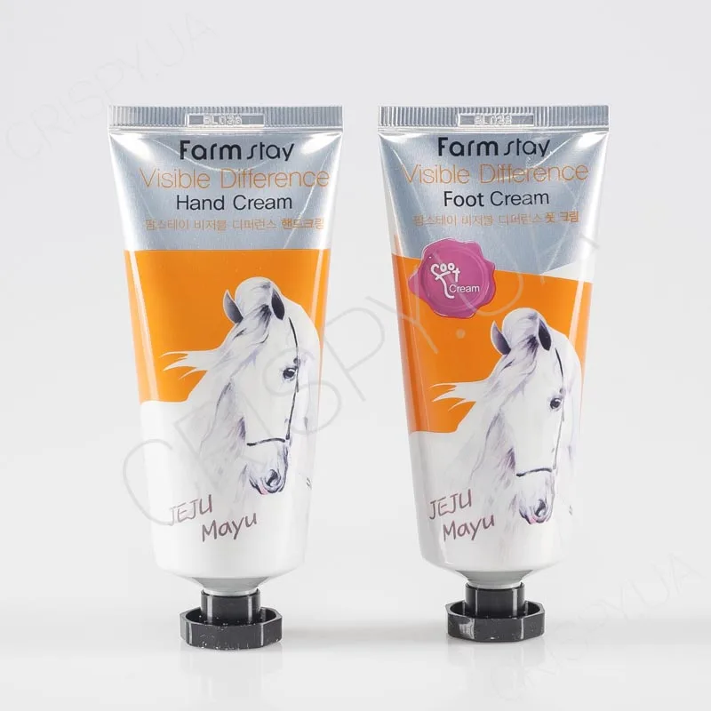 Креми з кінським жиром для рук та ніг у наборі - FARMSTAY JEJU MAYU COMPLETE HAND & FOOT CREAM купити