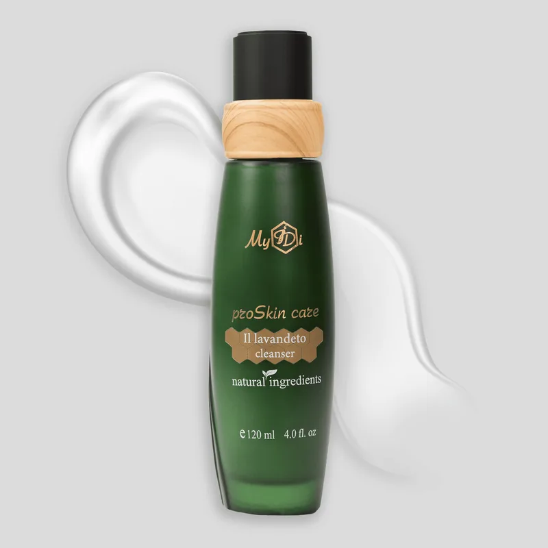 Шовкове молочко для вмивання з лавандою 360° SOLUTION IL Lavandeto CLEANSER, 120 мл