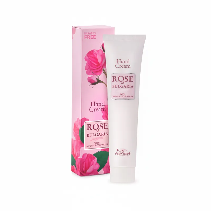 Крем для рук з трояндовою водою Rose of Bulgaria від BioFresh 75 мл