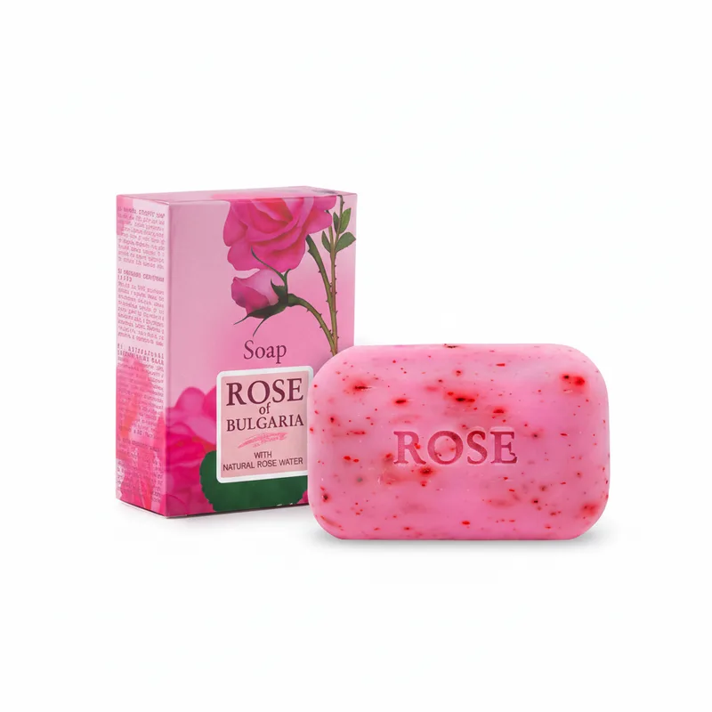 Натуральне мило з трояндовою водою Rose of Bulgaria від BioFresh 100 г