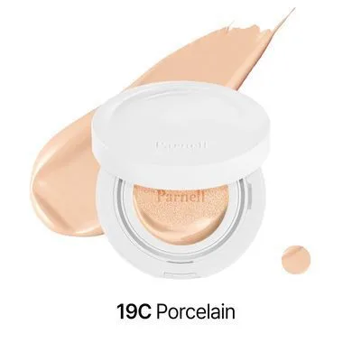Parnell Cicamanu Serum Cushion – кушон з центеллою для шкіри, схильної до почервонінь #19C Porcelain