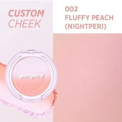 Peripera Pure Blushed Custom Cheek – рум'яна 002 Fluffy Peach