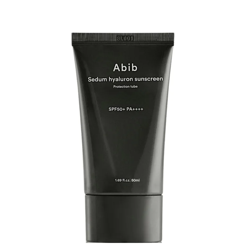 Abib Sedum Hyaluron Sunscreen Protection Tube SPF50+/PA++++ 50 мл — Зволожуючий сонцезахисний крем