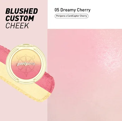 Peripera Pure Blushed Custom Cheek – рум'яна 005 Dreamy Cherry