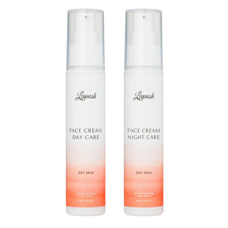A set of Day & Night creams for dry skin