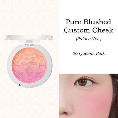 Peripera Pure Blushed Custom Cheek – рум'яна 06 Queens Pink (пакування Princess Hours)