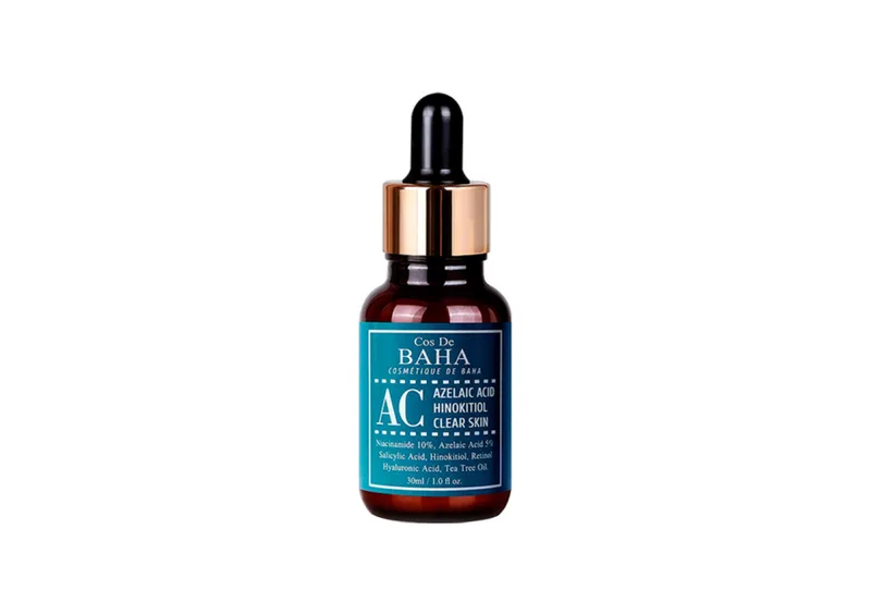 Сироватка для боротьби з акне Cos De BAHA AC Azelaic Acid Hinokitiol Clear Skin Serum, 30мл