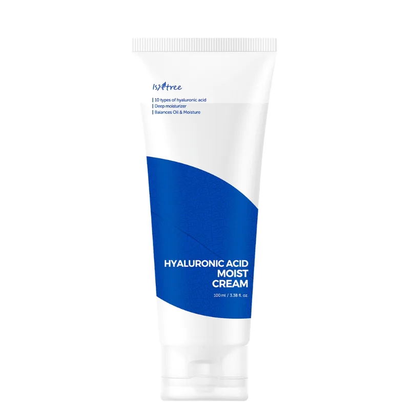 IsNtree Hyaluronic Acid Moist Cream 100 мл — Глибокозволожуючий крем для обличчя з гіалуроновою кислотою