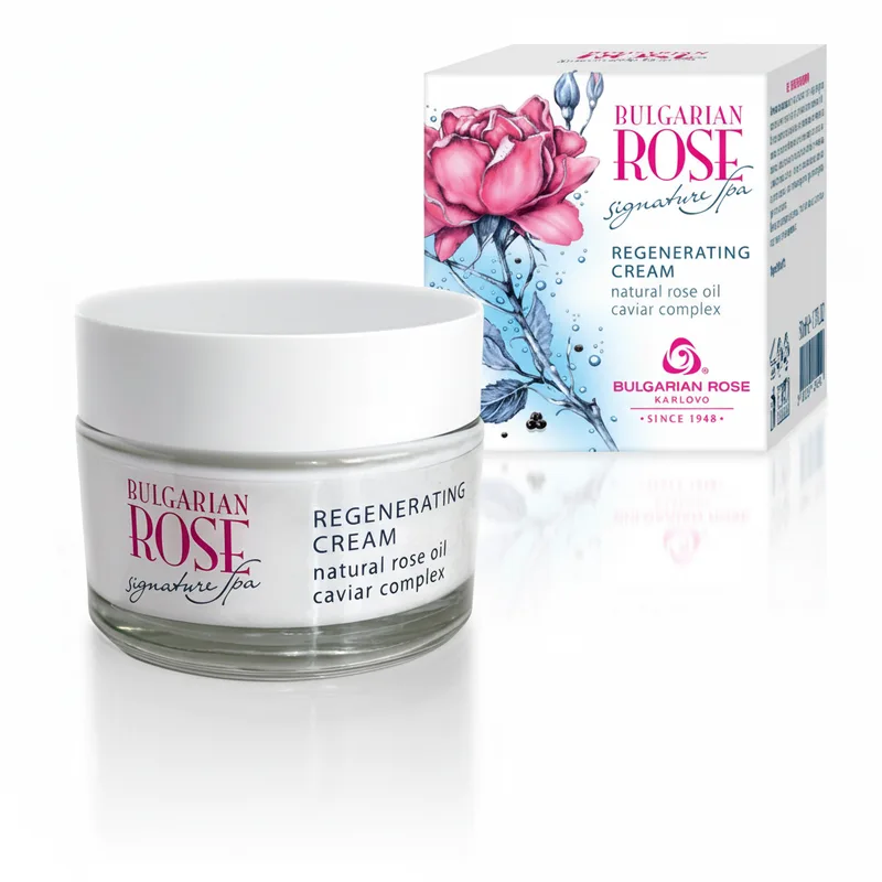 Регенерувальний крем для обличчя Bulgarian Rose Signature SPA 50 мл