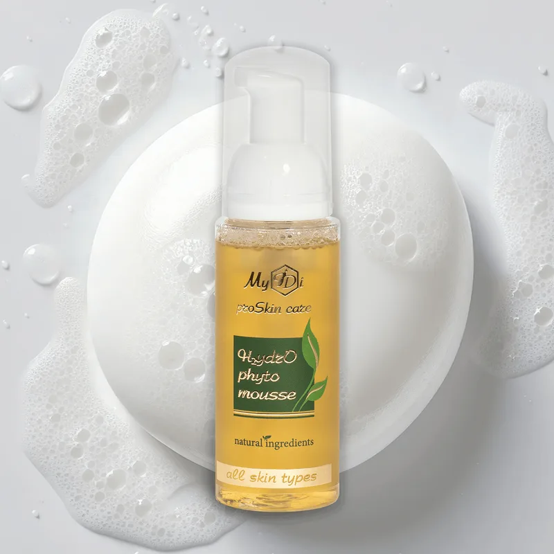 Очищаючий зволожуючий мус для всіх типів шкіри H2ydrO phyto mousse (мініатюра), 80 мл